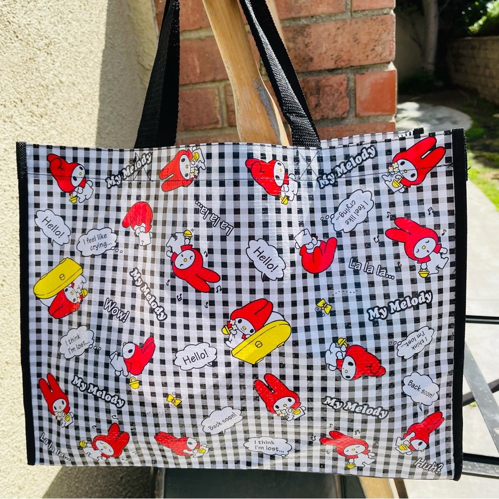 NWT My Melody black and white tote